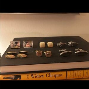 Cufflinks Bundle (6 Pairs) - Assorted Styles